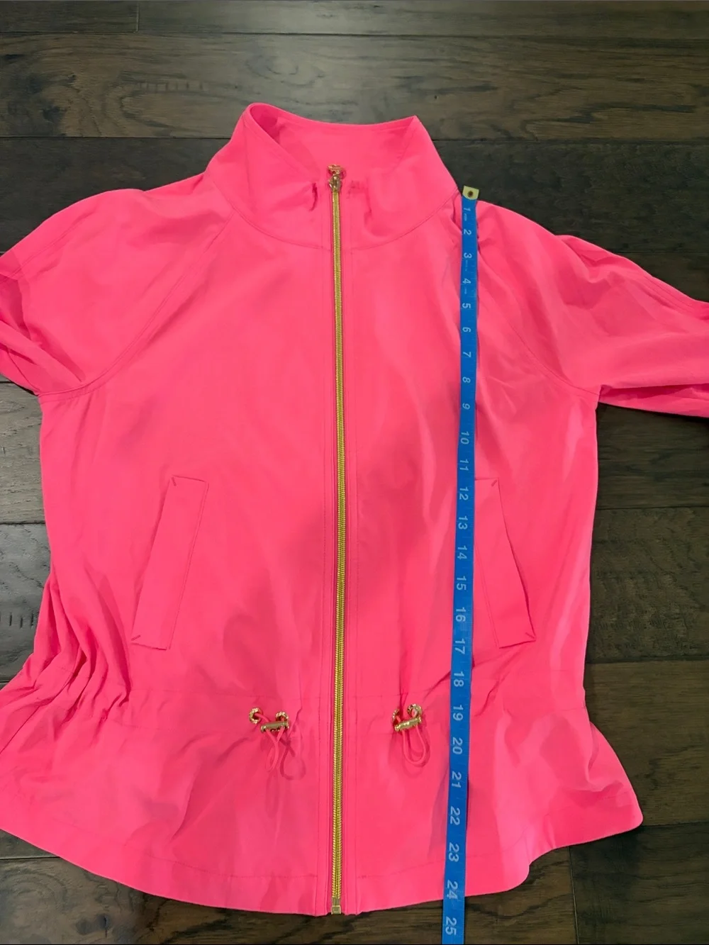 Lilly Pulitzer Islanna Lightweight Performance Full Zip Jacket Sz M - Picture 8 of 11